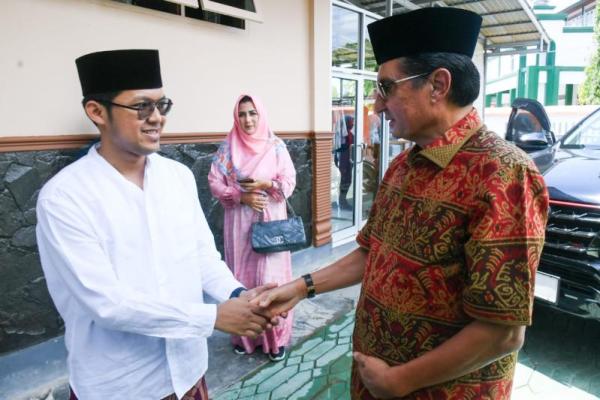 Fadel Muhammad Lakukan Kunjungan Silaturahmi Dan Ziarah Ke Ponpes Salafiyah Syafi`yah Gorontalo