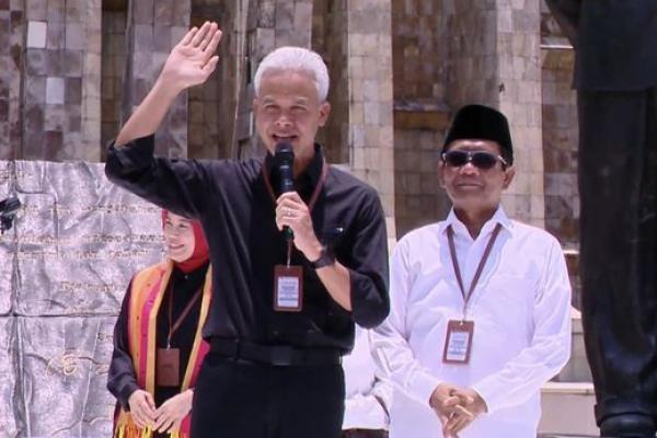 Muhammadiyah menaruh harapan besar pada pasangan capres cawapres 2024, Ganjar Pranowo dan Mahfud MD.