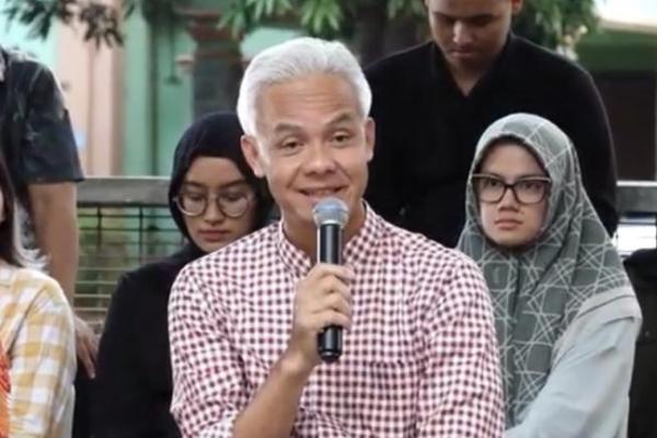 Ganjar Pranowo  berbicara mengenai pandangannya terkait pengembangan industri kreatif yang ada di Indonesia agar bisa menjadi sebuah ladang pekerjaan bagi masyarakat.