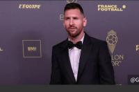 Messi Semprot Streamer Usai Menang Ballon d`Or