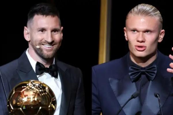 Haaland Yakin Menang Ballon d`Or jika Messi Pensiun