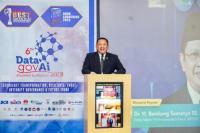 Ketua MPR Kembali Raih Penghargaan Best Data and AI Governance sektor Legislatif