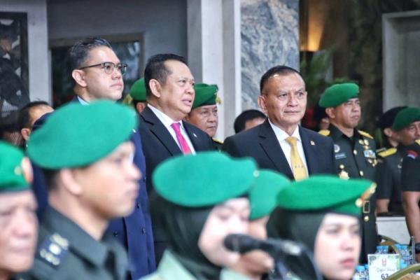 Hadiri Sertijab KASAD, Ketua MPR Kembali Ingatkan Netralitas TNI dalam Pemilu