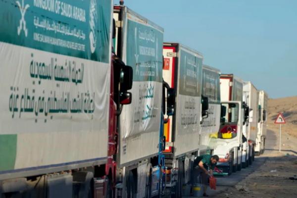 Dipaksa Bertahan Sejak Gencatan Senjata, Truk Bantuan Kemanusiaan Berhasil Tembus Gaza