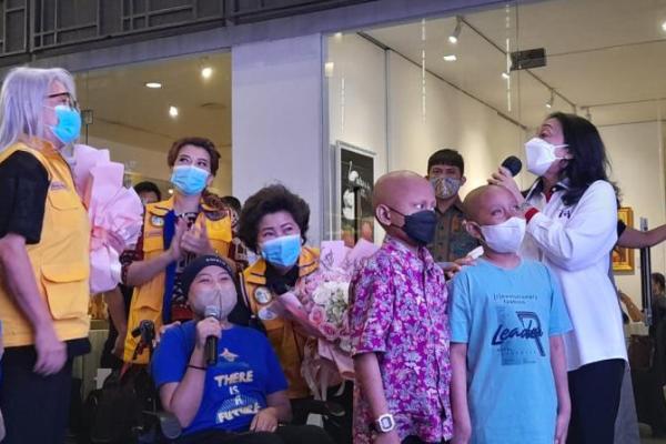 Lions Club Jakarta Selatan Tulip lakukan aksi penggalangan dana untuk anak-anak penderita kanker di Tanah Air