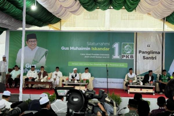 Cawapres dari Koalisi Perubahan ini berjanji akan merealisasikan segala amanah yang disampaikan ulama dan masyarakat Aceh.