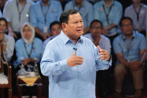 Petrus menyebut Prabowo tidak menyangka kalau akan muncul pertanyaan dari capres nomor urut 3 dan 1 soal pelanggaran HAM dan pengadilan HAM