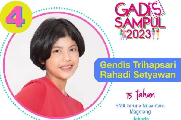 Cantik dan pintar, Gendis Setyawan jadi finalis Gadis Sampul Favorit 2023. Ternyata sang ibu model dan politisi ternama