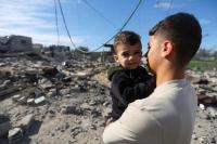 Israel Bombardir Gaza Utara dan Selatan, 1,4 Juta Warga Berlindung di Fasilitas PBB