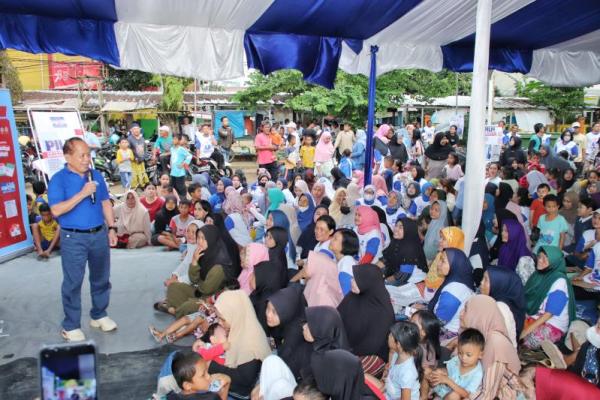 Sosialisasi Empat Pilar, Sjarifuddin Hasan Dengar Keluh Kesah Para Ibu Rumah Tangga