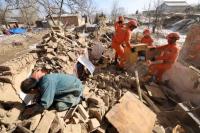 Korban Tewas Gempa China Capai 131 Orang, yang Selamat Berjuang Hadapi Cuaca Dingin