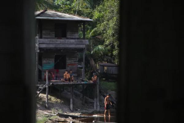  
Sungai Amazon Mengering, Masyarakat Serafina Sulit Bertahan Hidup