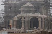 Picu Sentimen Keagamaan, India Tetap Bersolek Jelang Peresmian Kuil Sucinya 