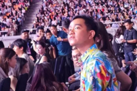 Momen Gibran dan Istri Nonton Bareng GDA 2024 di JIS