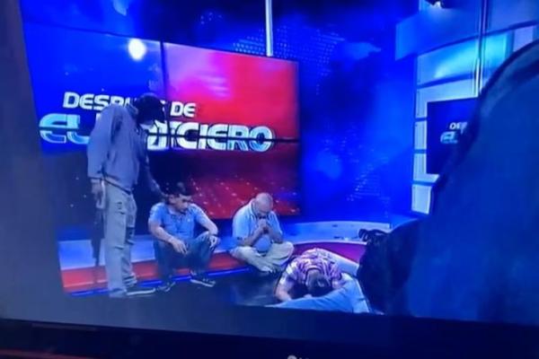 Keadaan Darurat, Orang Bersenjata di Ekuador Serbu Studio TV saat Siaran Langsung