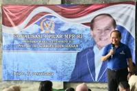 Sosialisasi Empat Pilar di Bogor, Sjarifuddin Hasan Ingatkan Warga Pentingnya Ikut Pemilu