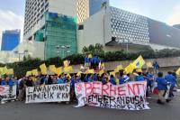 Aksi PMII: Lawan Tirani, Pengkhianat Rakyat