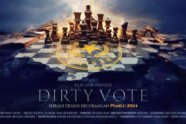 Dia menyebut film `Dirty Vote` merupakan gambaran penguasa yang jahat dan culas.
