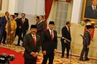 Presiden Jokowi Resmi Lantik AHY Jadi Menteri ATR/BPN
