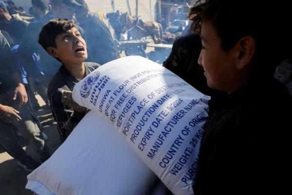 Distribusi Terganggu, Hanya Empat Truk Bantuan Masuk Gaza Pekan Lalu