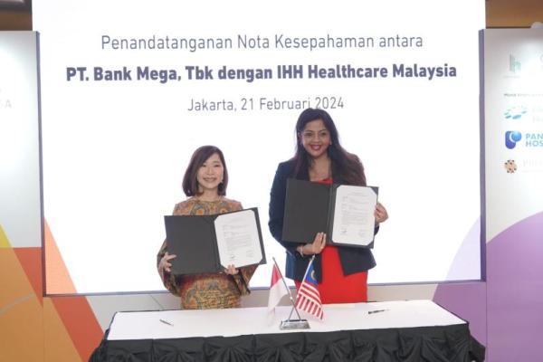 Bank Mega resmi menjalin kolaborasi strategis dengan layanan kesehatan swasta asal Malaysia
