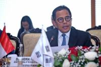 Terima Parlemen Korea, Sekjen DPR Jelaskan Konsep Green Building IKN