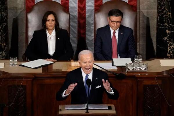 Pidato Kenegaraan Berapi-api, Biden Lontarkan Tiga Tuduhan kepada Trump