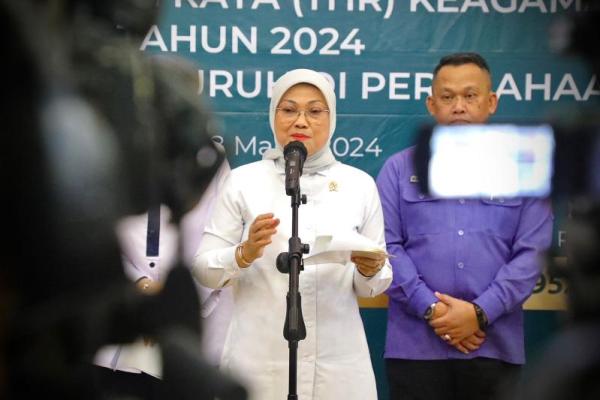 Terbitkan SE THR Keagamaan 2024, Menaker: THR Harus Dibayar Penuh, Tak Boleh Dicicil