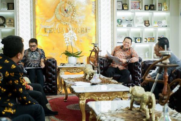 Terima Pengurus Desa Bersatu, Ketua MPR Dorong Peningkatan Kesejahteraan Masyarakat Desa