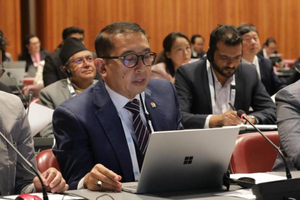 Badan Kerjasama Antar Parlemen DPR RI mendorong sidang parlemen dunia atau Inter Parliamentary Union (IPU) menyuarakan penyelesiaan konflik Israel-Palestina.