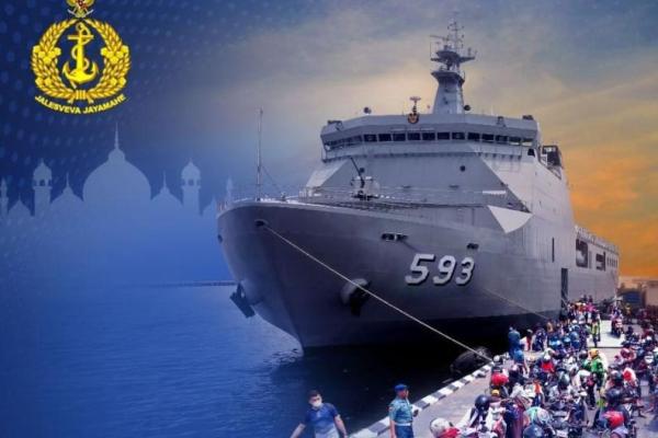 Pemudik yang ingin mudik gratis dan mencoba Kapal Peran, TNI AL telah mempersiapkannya.