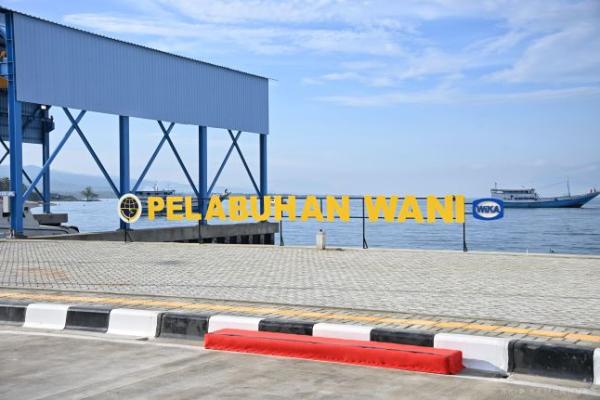 Rehabilitasi dan rekonstruksi Pelabuhan Wani dan Pantoloan untuk mengembalikan fungsi pelabuhan yang terdampak bencana gempa dan tsunami.