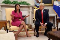 Mantan Calon Presiden Partai Republik Nikki Haley Sebut akan Memilih Trump