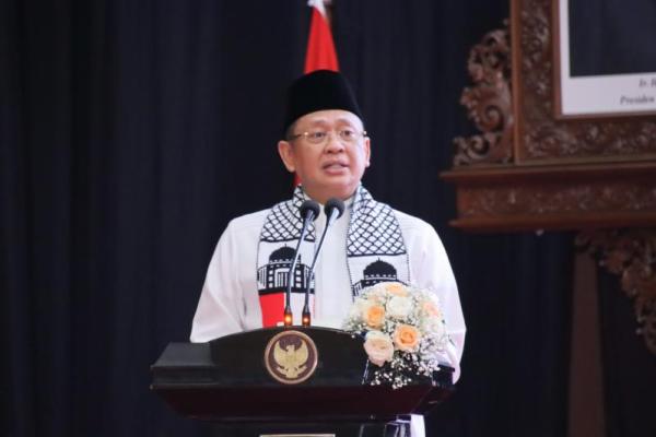 Silaturahmi dengan Imam Palestina, Ketua MPR Tegaskan Indonesia Terus Dukung Kemerdekaan Palestina