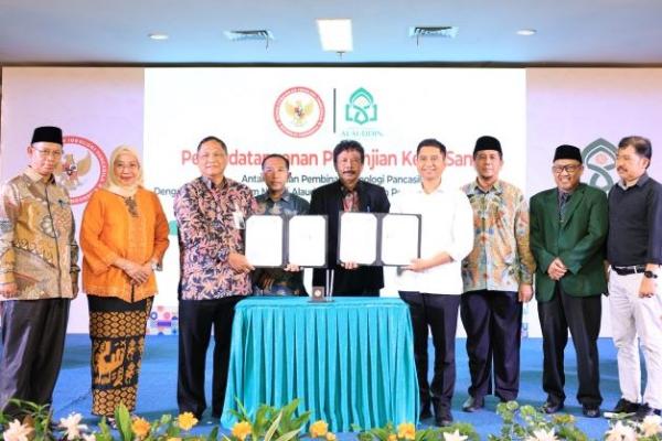 BPIP juga melakukan Penandatanganan Perjanjian Kerja Sama (Memorandum of Understanding / MoU) dengan UIN Alauddin Makassar.