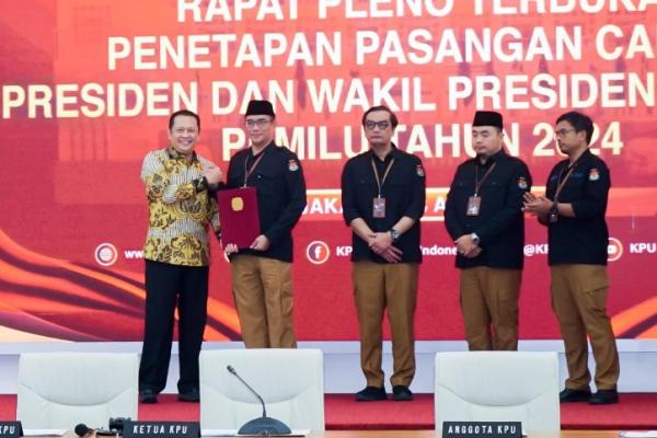 Ketua MPR Apresiasi KPU dan Dukung Penetapan Prabowo - Gibran Sebagai Presiden dan Wapres RI