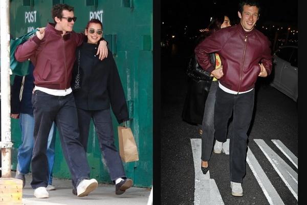 Lagi Bucin, Dua Lipa Peluk Mesra Callum Turner di Jalanan