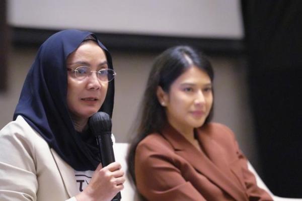 Kementerian Pendidikan, Kebudayaan, Riset, dan Teknologi (Kemdikbudristek) menggandeng Markoding (Yayasan Daya Kreasi Anak Bangsa), dalam peluncuran program Perempuan Inovasi 2024 di Jakarta, pada Rabu (8/5).