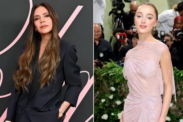 Victoria Beckham Rancang Gaun Renda Phoebe Dynevor di Met Gala 2024