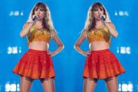 Beri Penghormatan untuk Travis Kelce, Taylor Swift Pakai Kostum Warna Kansas City Chiefs