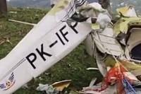 Pesawat Latih PK-IF Jatuh di BSD, Polisi: Tiga Orang Meninggal Dunia