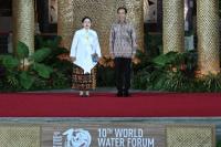 Disambut Hangat Jokowi, Puan Hadiri Welcoming Dinner World Water Forum di Bali