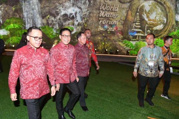Gus Halim Dampingi Jokowi Jamu Pemimpin dan Delegasi KTT WWF di Bali