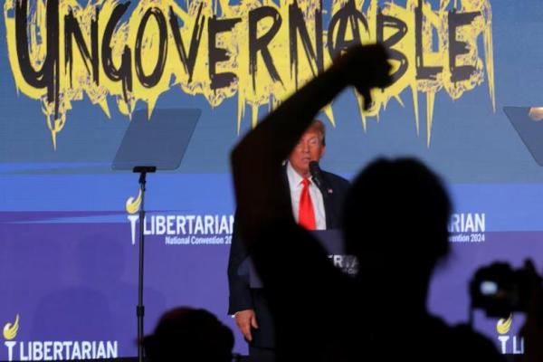 Trump Dicemooh Habis-habisan oleh Penonton yang Riuh di Konvensi Libertarian
