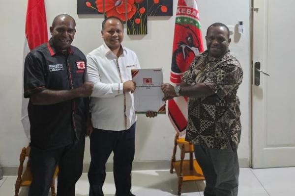 Dukungan partai Politik untuk Bakal Calon Bupati Deiyai, Melkianus Mote kembali bertambah dari PKN