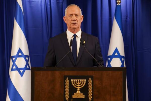 Menteri Israel yang Berhaluan Tengah Benny Gantz Mundur dari Pemerintahan Netanyahu