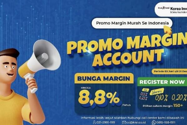 KISI menawarkan Promo Margin yang merupakan kesempatan bagi investor untuk memperluas kemampuan berinvestasi