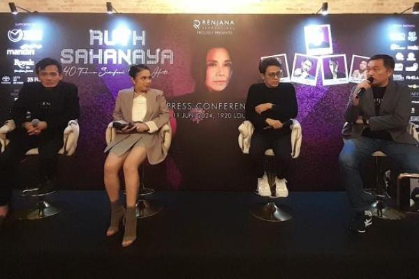 Ruth Sahanaya akan menggelar konser bertajuk “40 Tahun SIMFONI DARI HATI”