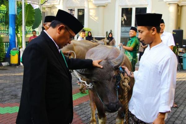 Penjabat (Pj) Bupati Kudus, Dr. M. Hasan Chabibie, mengajak masyarakat memaknai perayaan Iduladha pada Senin (17/6) sebagai momentum membangun toleransi.