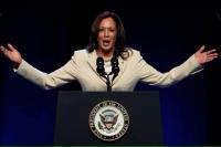 Hasil Surveinya Buntuti Suara Trump, Harris Jadi Capres Pilihan Jika Biden Mundur